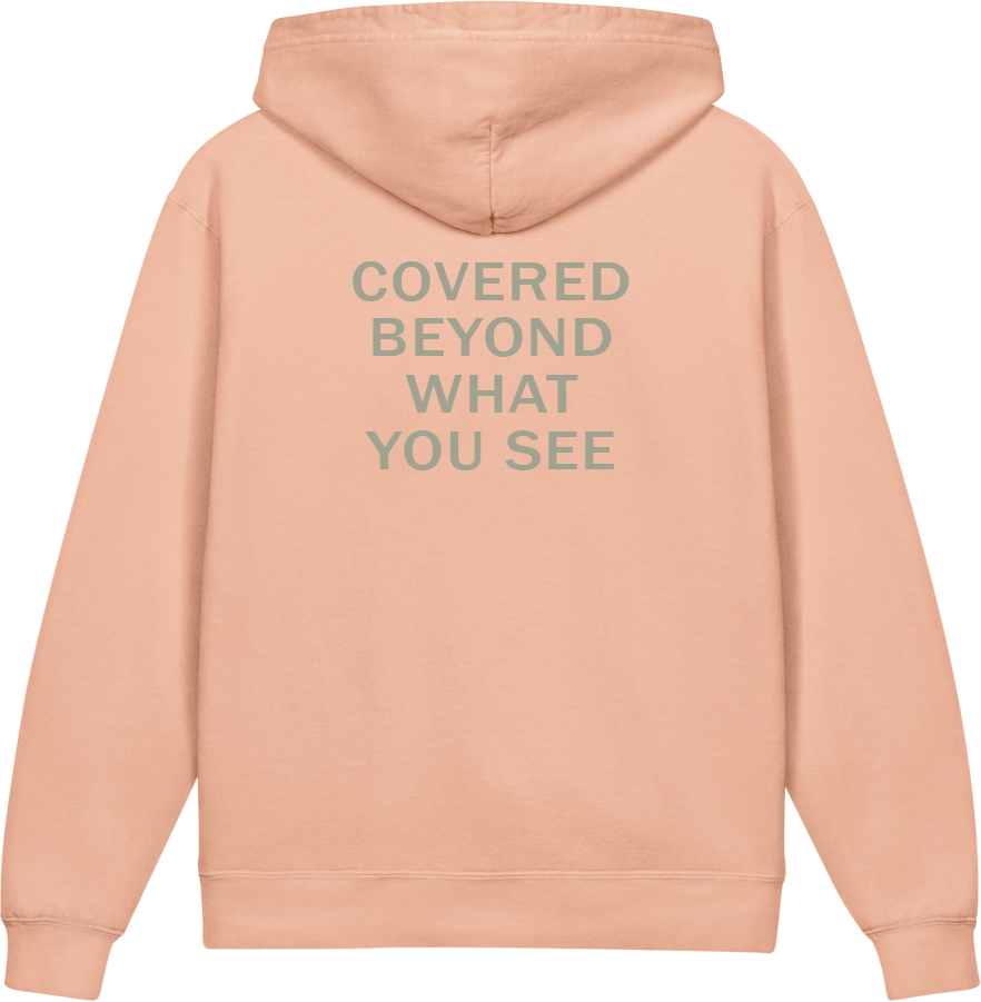 Covered Beyond What You See — Older Kids Faith Hoodie