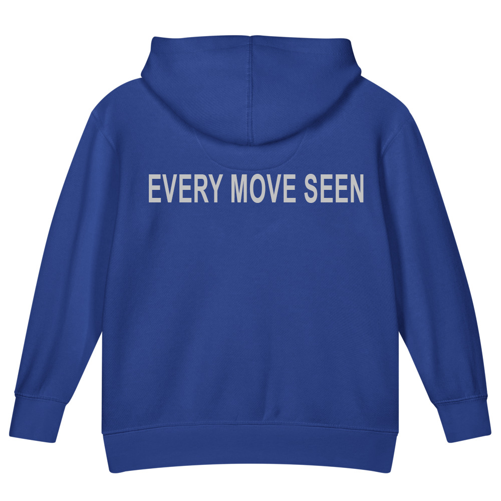 Every Move Seen — Kids Faith Hoodie