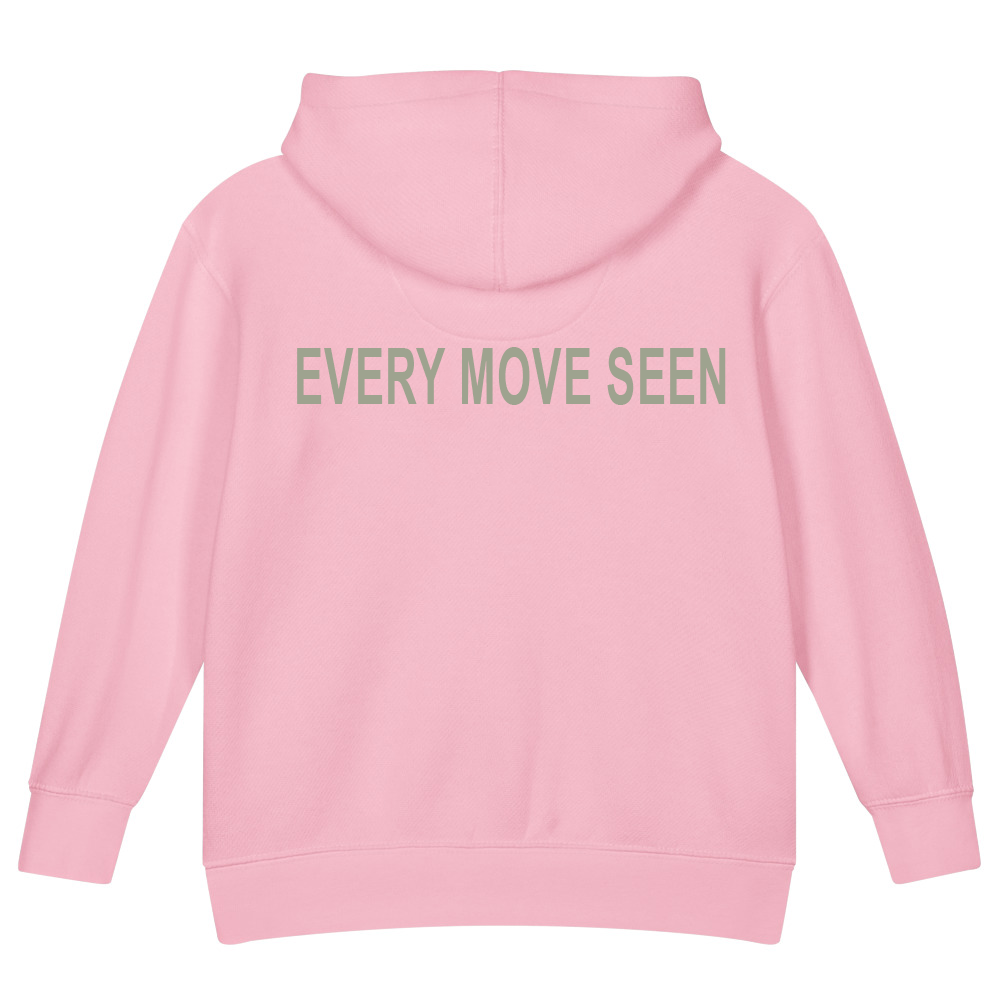 Every Move Seen — Kids Faith Hoodie