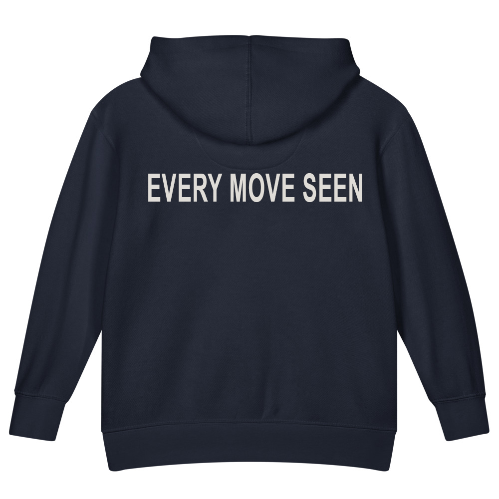 Every Move Seen — Kids Faith Hoodie