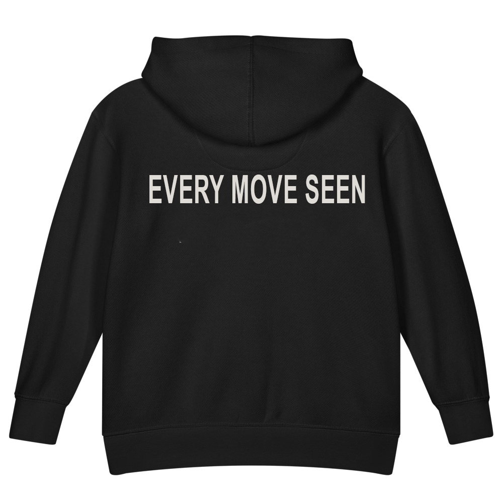 Every Move Seen — Kids Faith Hoodie