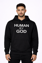 Always Seen Always Covered — model front view — HUMAN BY GOD