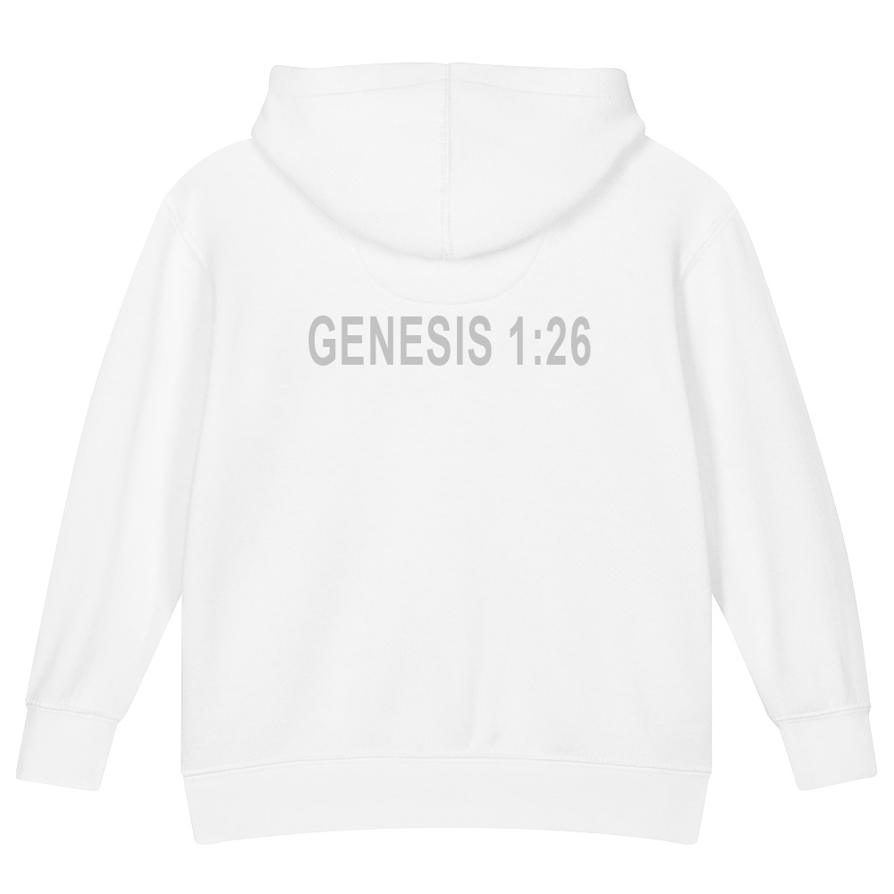 Genesis 1:26 — Kids Faith Hoodie