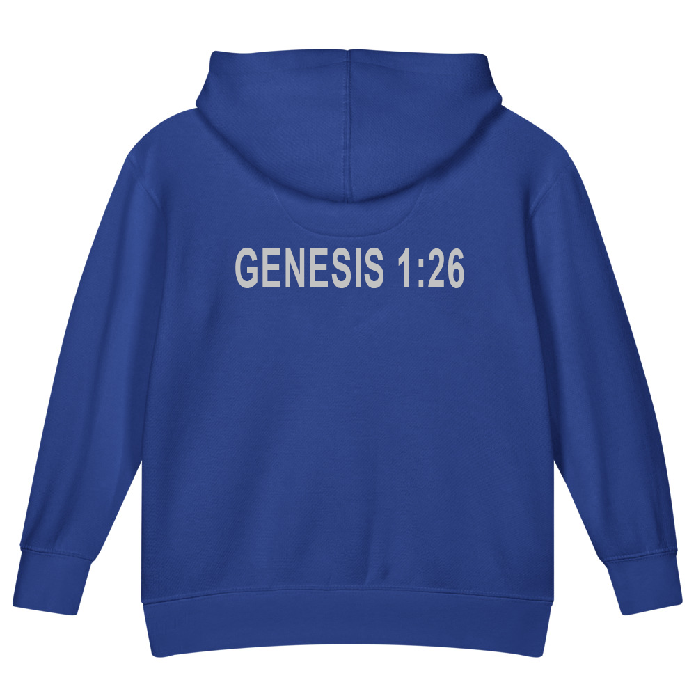 Genesis 1:26 — Kids Faith Hoodie