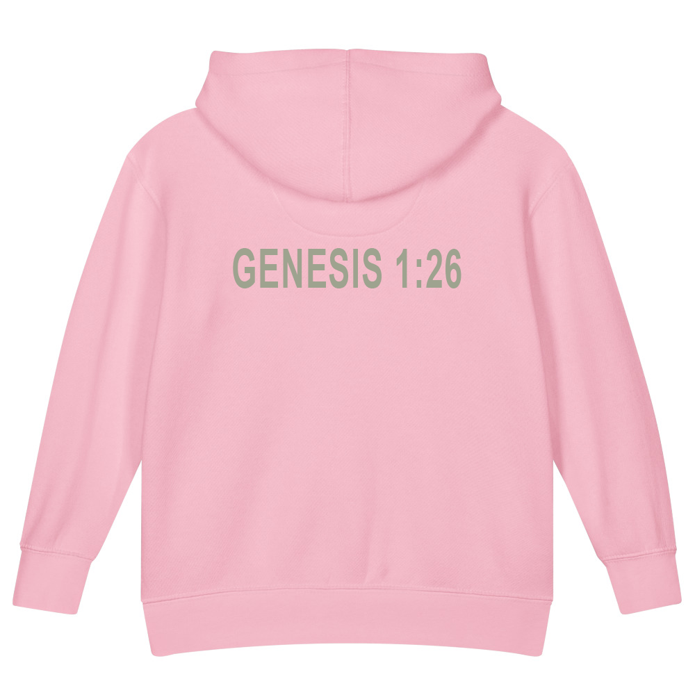Genesis 1:26 — Kids Faith Hoodie