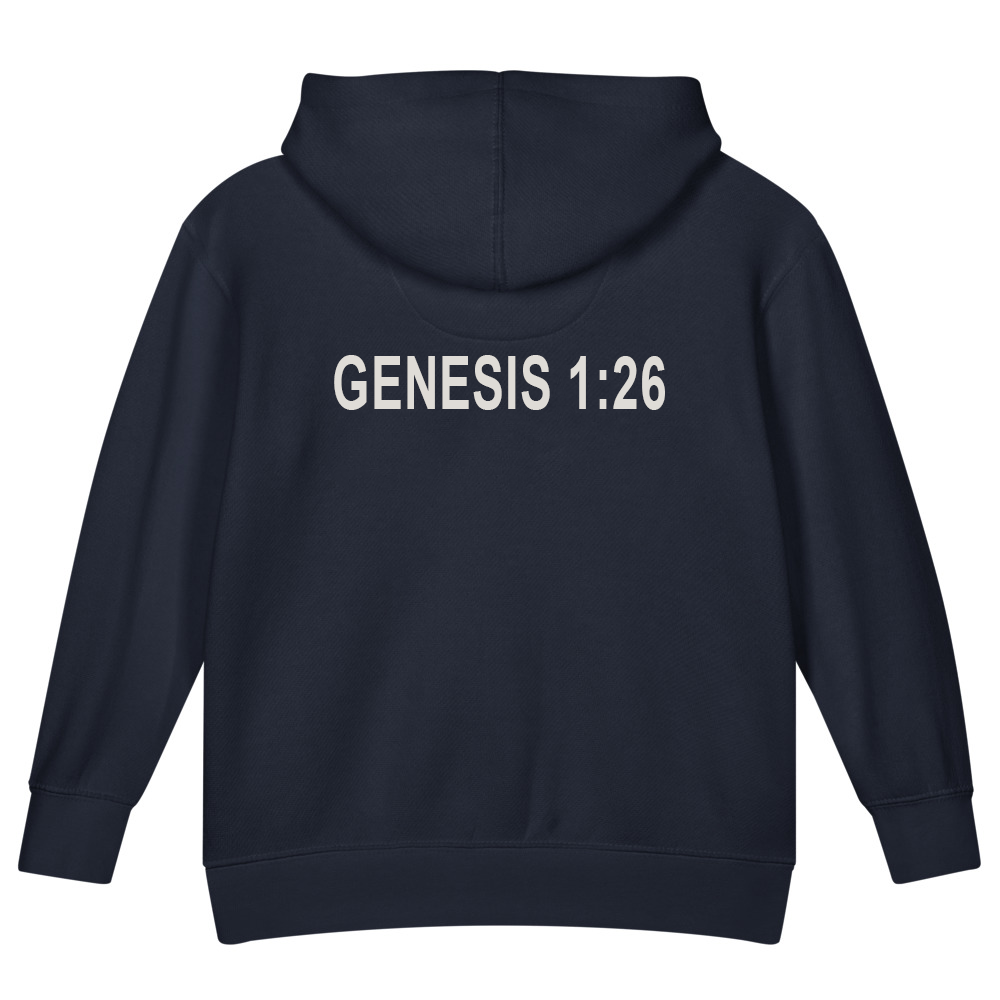 Genesis 1:26 — Kids Faith Hoodie