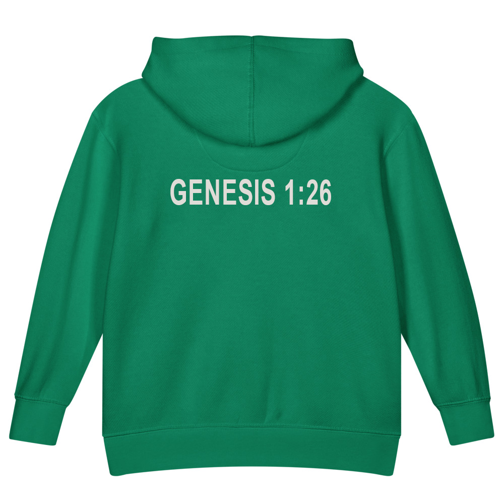 Genesis 1:26 — Kids Faith Hoodie