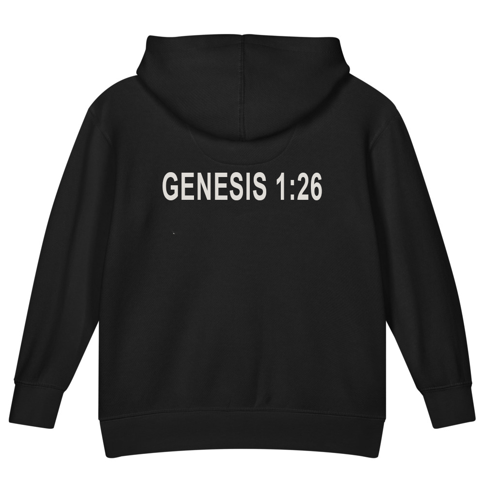 Genesis 1:26 — Kids Faith Hoodie