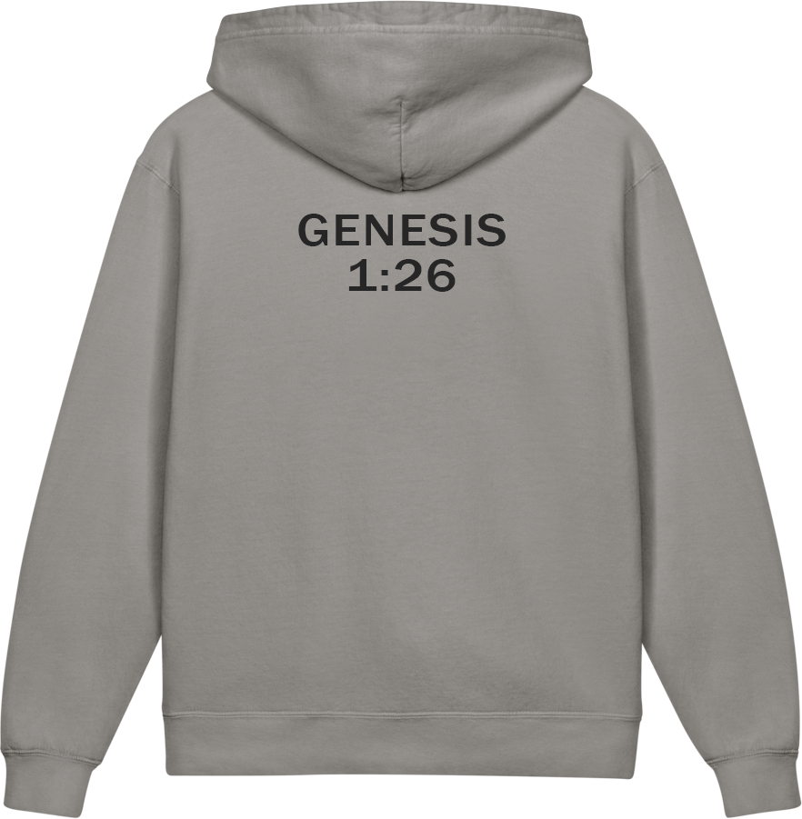 Genesis 1:26 — Older Kids Faith Hoodie