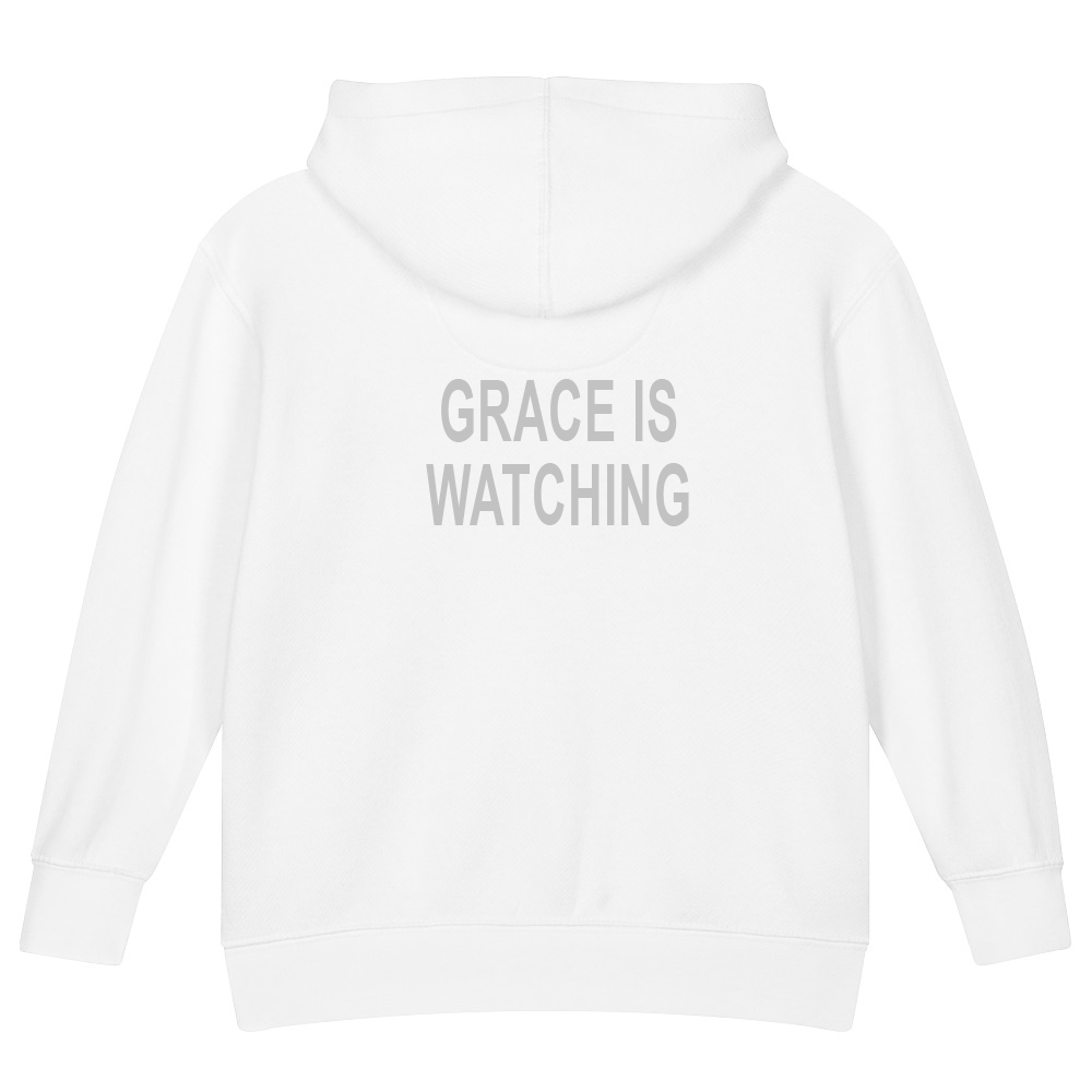 Grace Is Watching — Kids Faith Hoodie