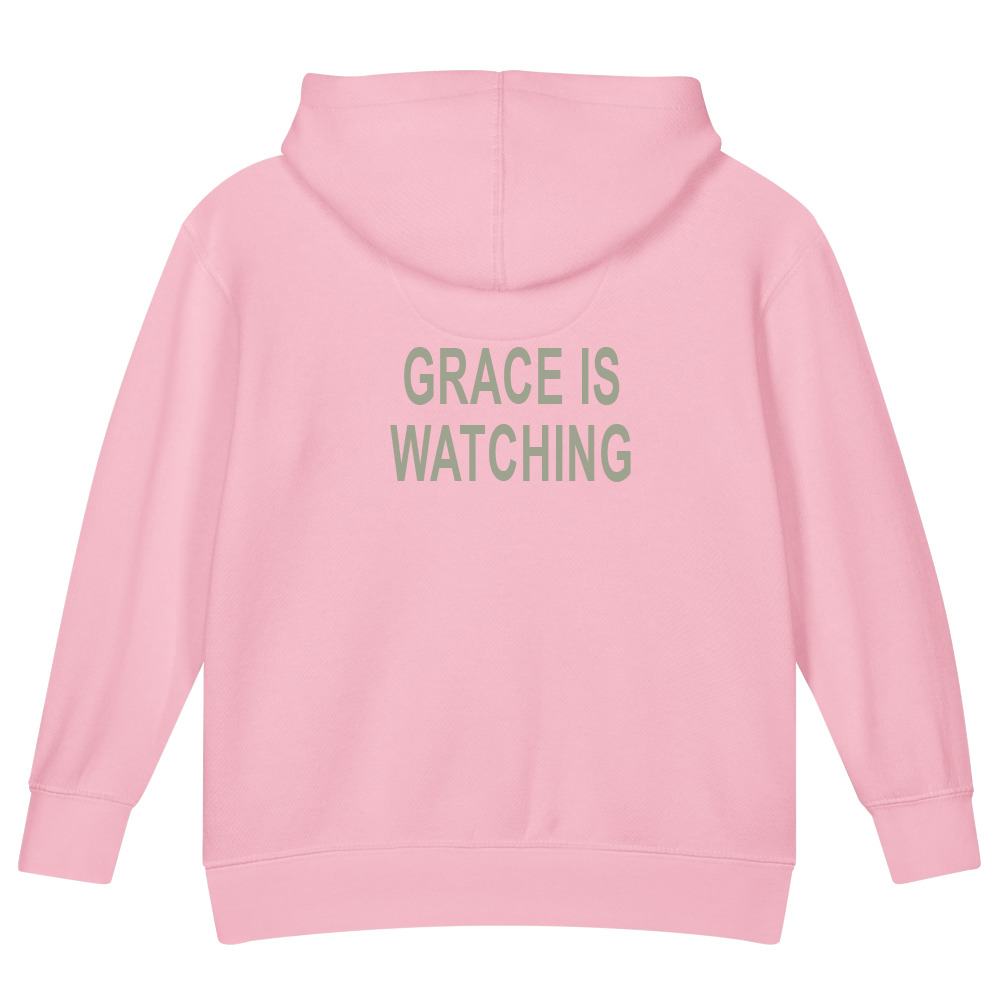 Grace Is Watching — Kids Faith Hoodie