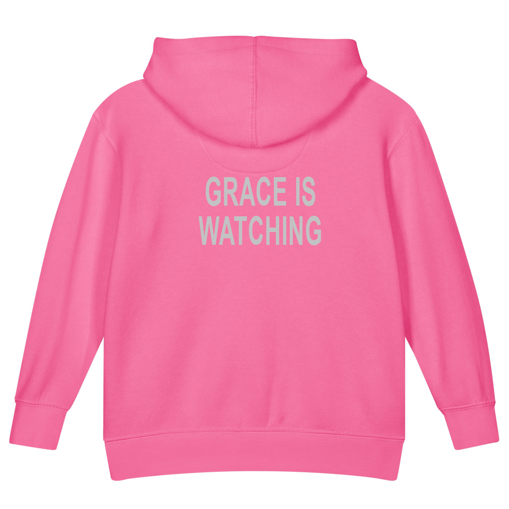 Grace Is Watching — Kids Faith Hoodie