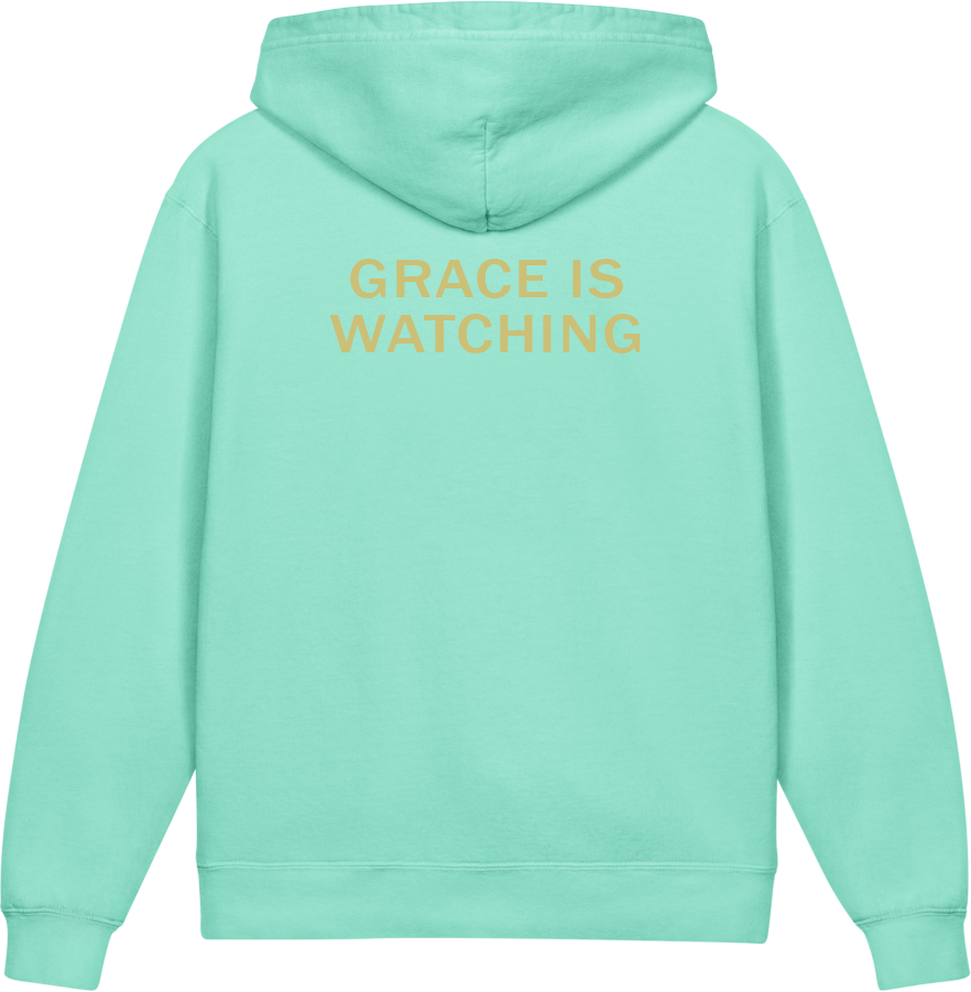 Grace Is Watching — Older Kids Faith Hoodie