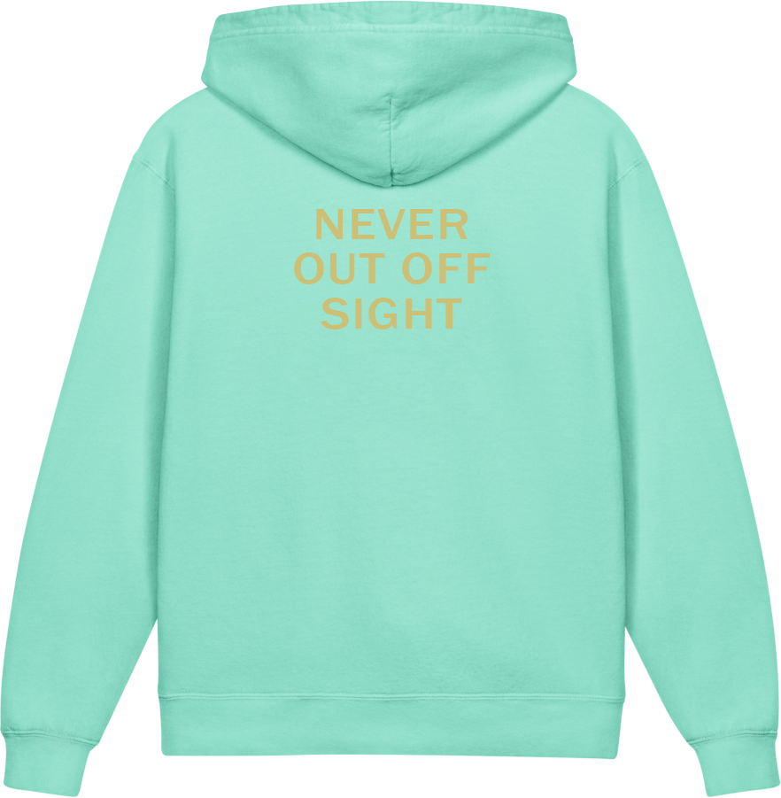 Never Out of Sight — Older Kids Faith Hoodie