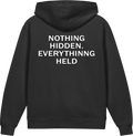 Nothing Hidden. Everything Held. — Older Kids Faith Hoodie