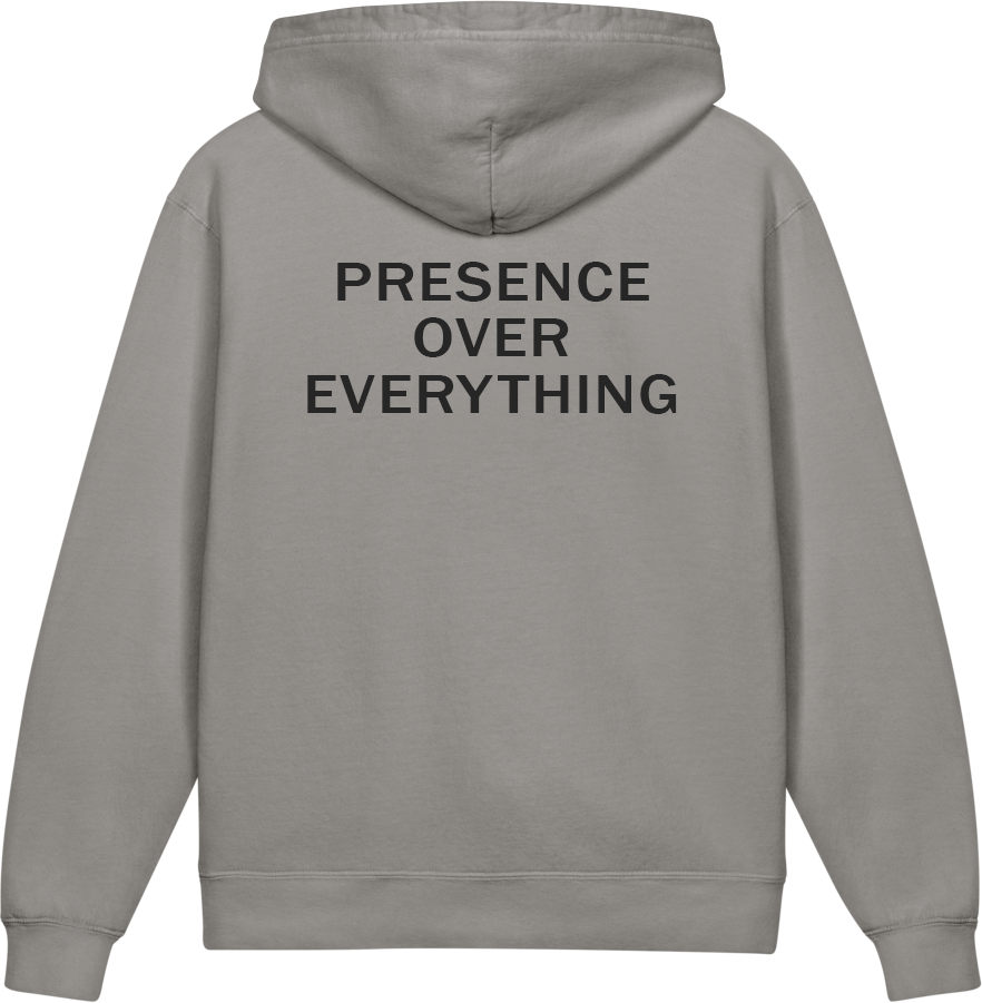 Presence Over Everything — Older Kids Faith Hoodie