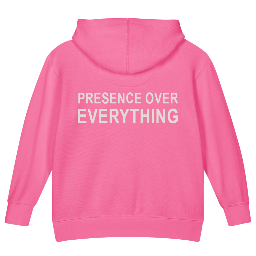 Presence Over Everything — Kids Faith Hoodie