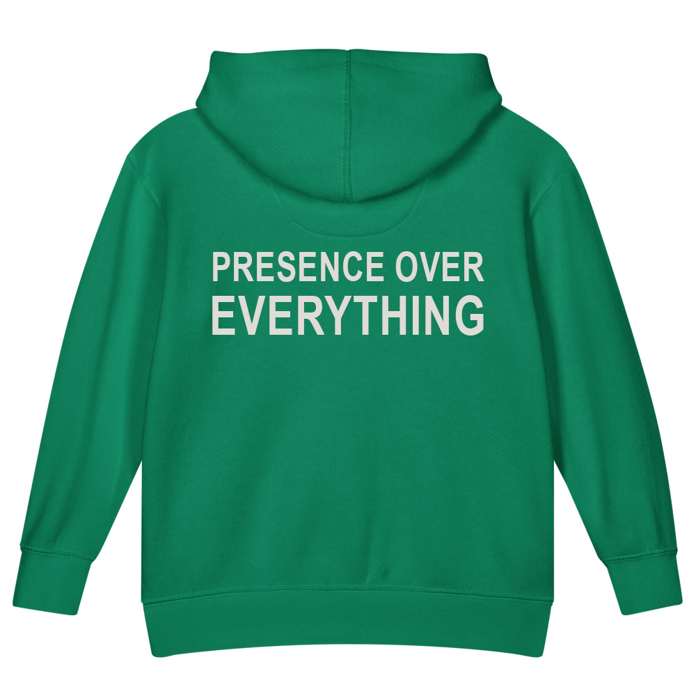 Presence Over Everything — Kids Faith Hoodie