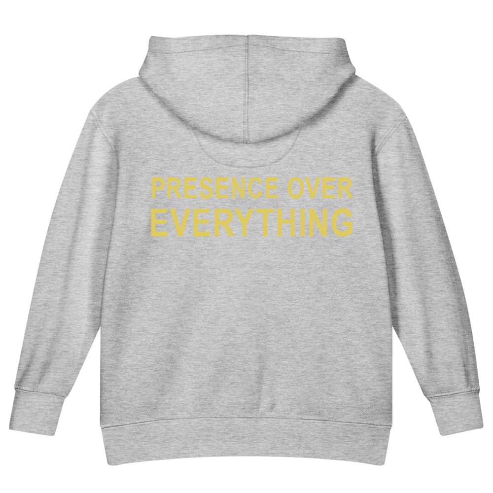 Presence Over Everything — Kids Faith Hoodie