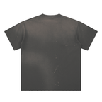 Human By God - Hand-Frayed Sunfade Paint Splatter T-Shirt