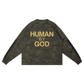 Unisex Camo Loose Long Sleeve T-Shirt