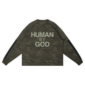 Unisex Camo Loose Long Sleeve T-Shirt