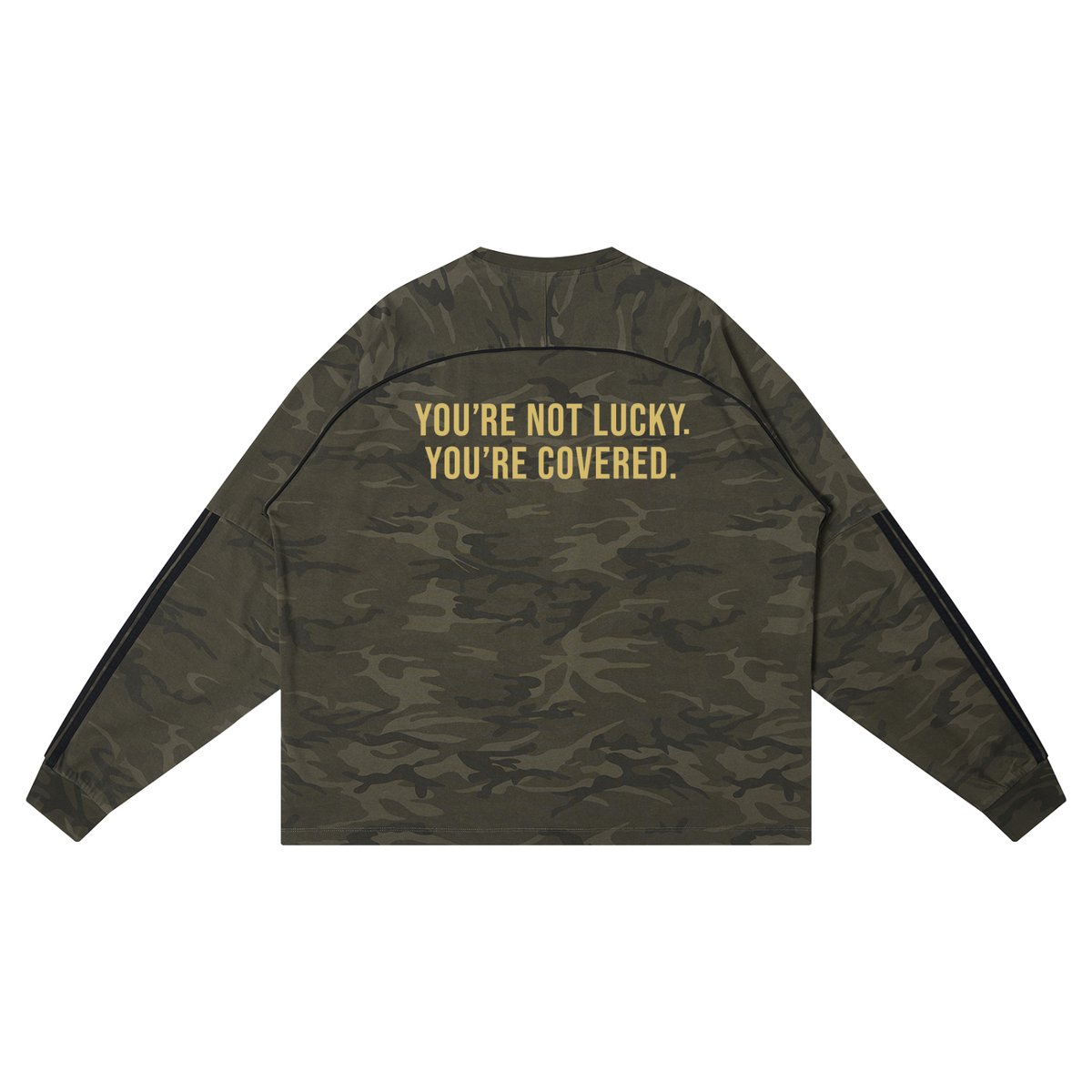 Unisex Camo Loose Long Sleeve T-Shirt