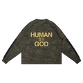 Unisex Camo Loose Long Sleeve T-Shirt