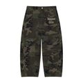 Men’s Camo Barrel Leg Cargo Pants
