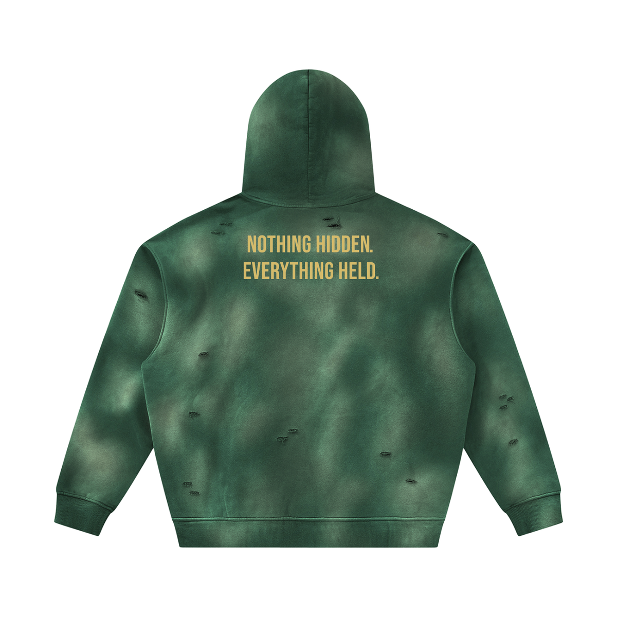 NOTHING HIDDEN. EVERYTHING HELD. - Butter Hoodie