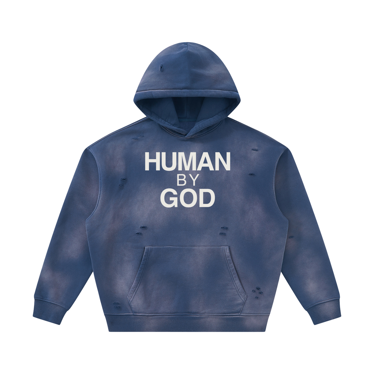 NOTHING HIDDEN. EVERYTHING HELD. - White Hoodie