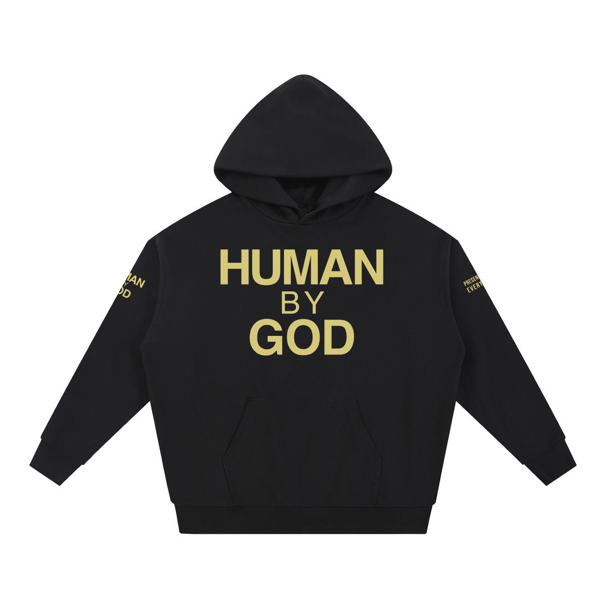 PRESENCE OVER EVERYTHING – Butter Oversized Hoodie