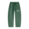 Unisex Vintage Wash Barrel Leg Fleece Sweatpants