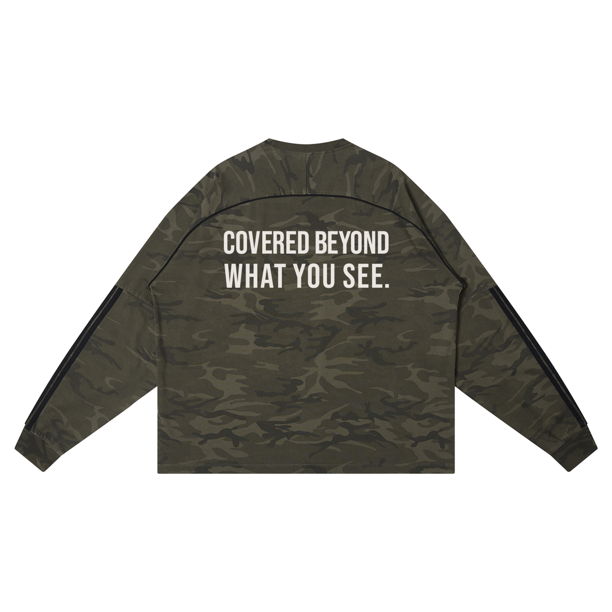 Unisex Camo Loose Long Sleeve T-Shirt