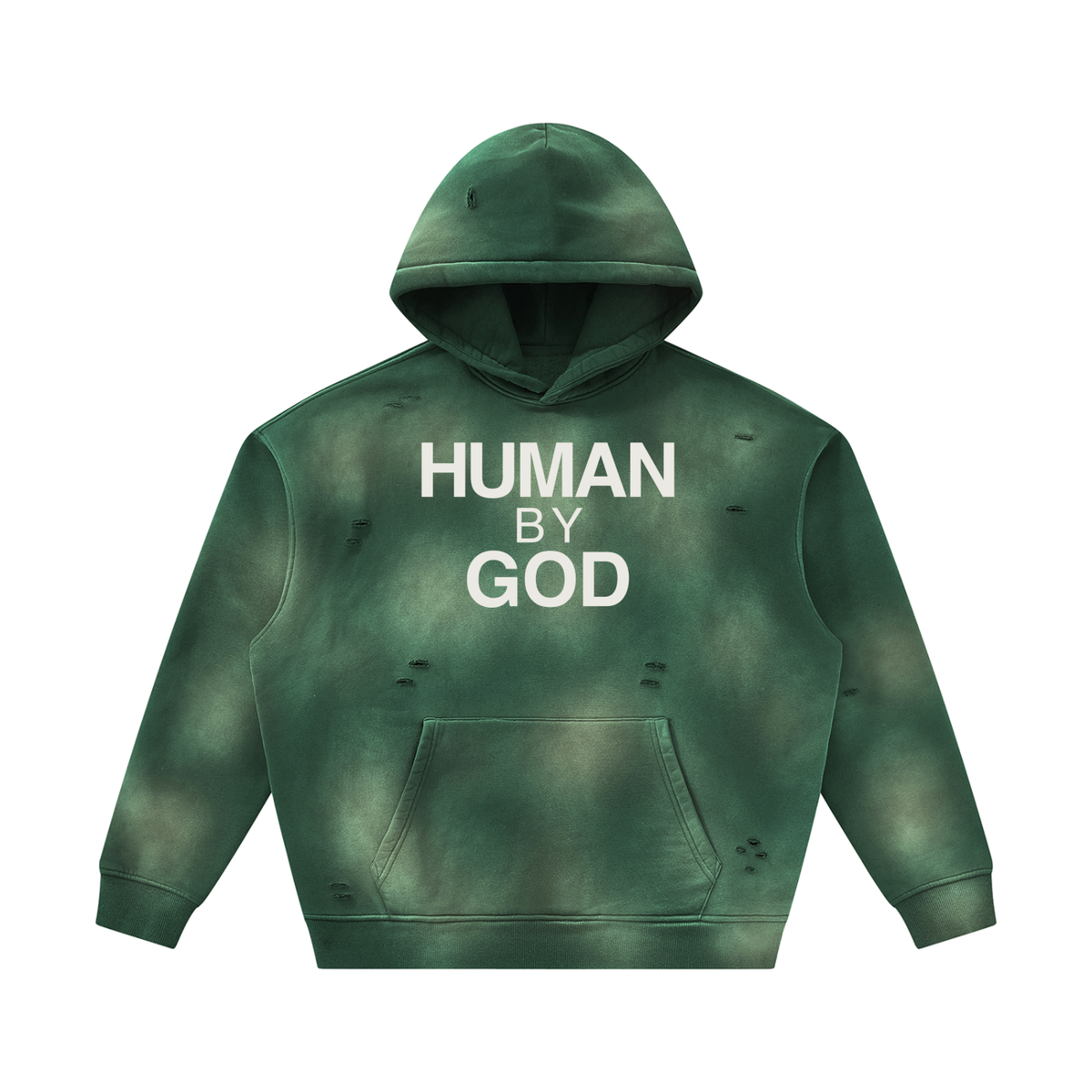 NOTHING HIDDEN. EVERYTHING HELD. - White Hoodie