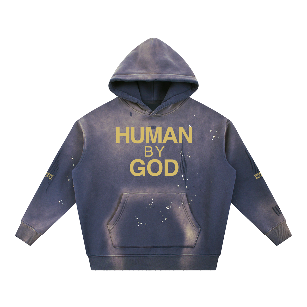 COVERED BEYOND WHAT YOU SEE - Gold Hoodie
