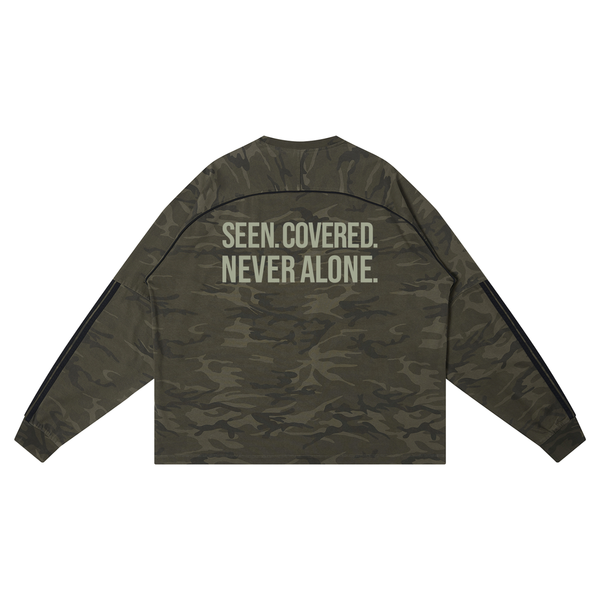 Unisex Camo Loose Long Sleeve T-Shirt
