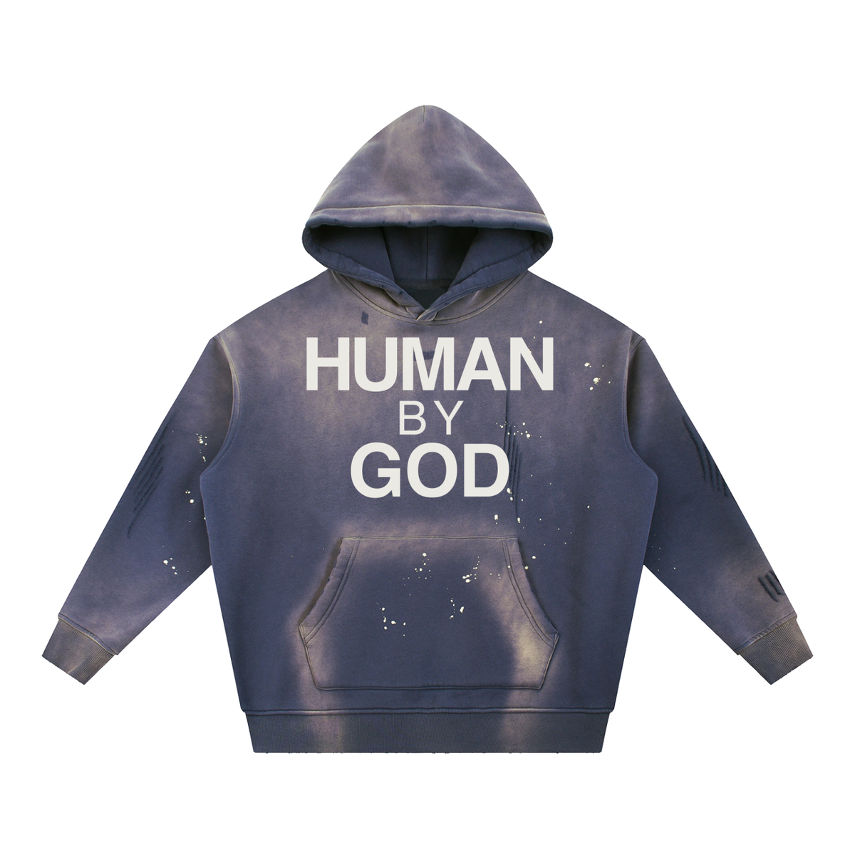 Human By God - White Hoodie