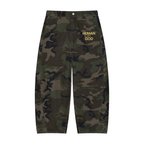 Men’s Camo Barrel Leg Cargo Pants