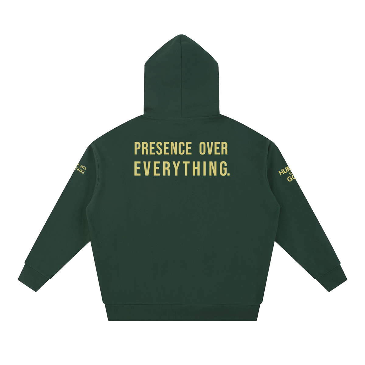 PRESENCE OVER EVERYTHING – Butter Oversized Hoodie