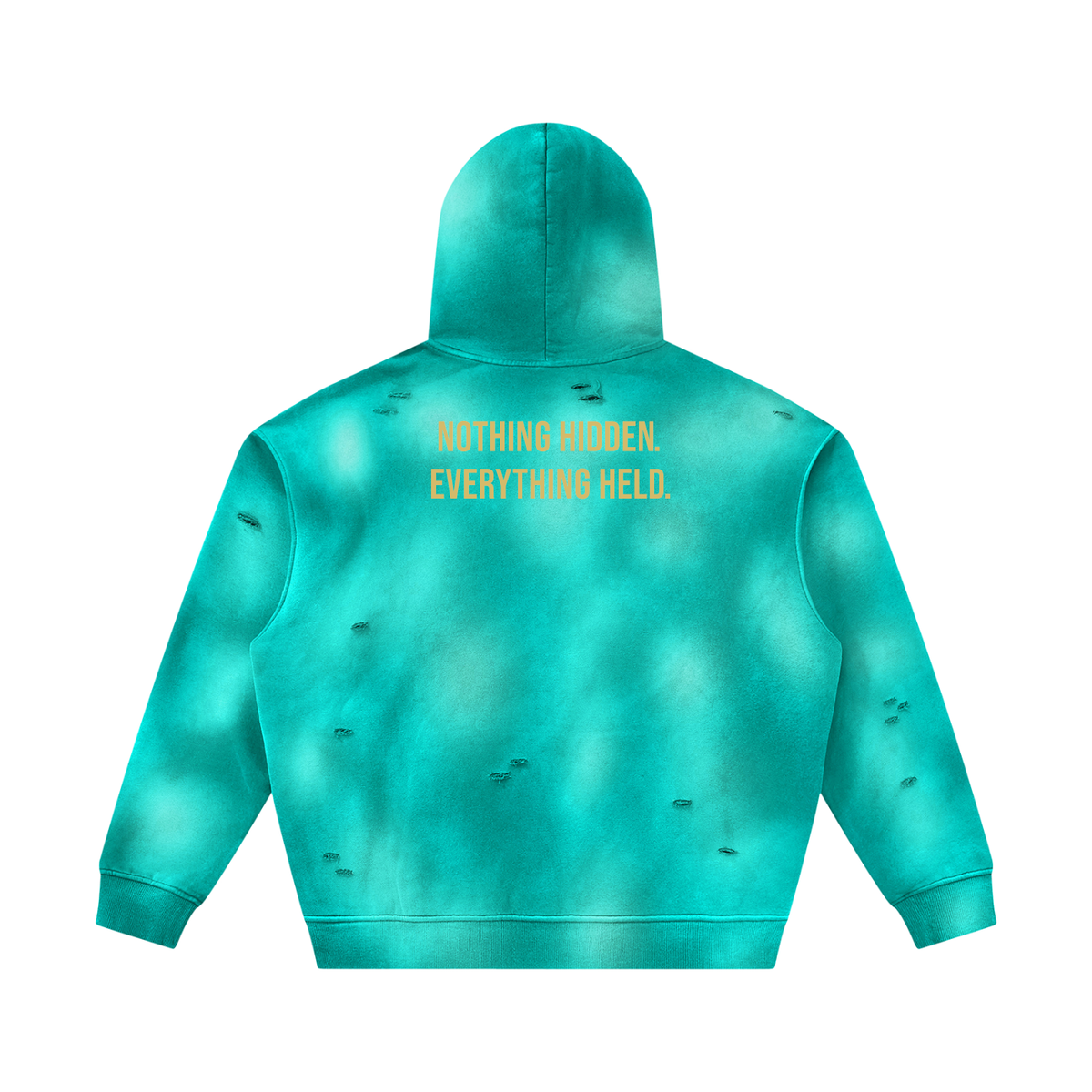 NOTHING HIDDEN. EVERYTHING HELD. - Butter Hoodie