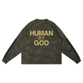 Unisex Camo Loose Long Sleeve T-Shirt