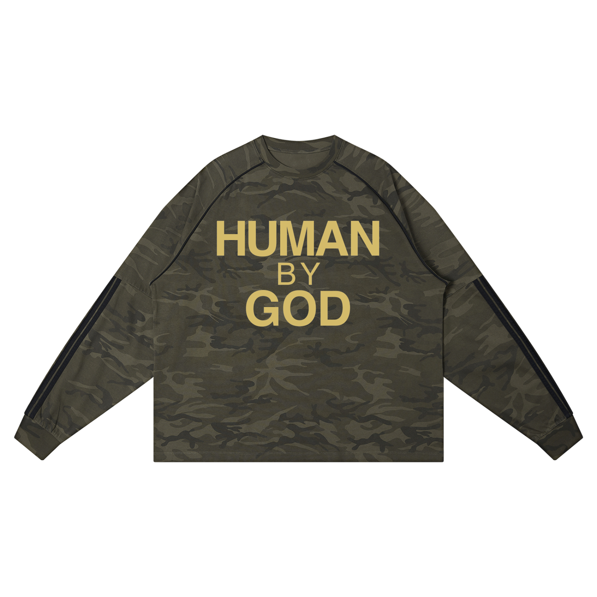 Unisex Camo Loose Long Sleeve T-Shirt