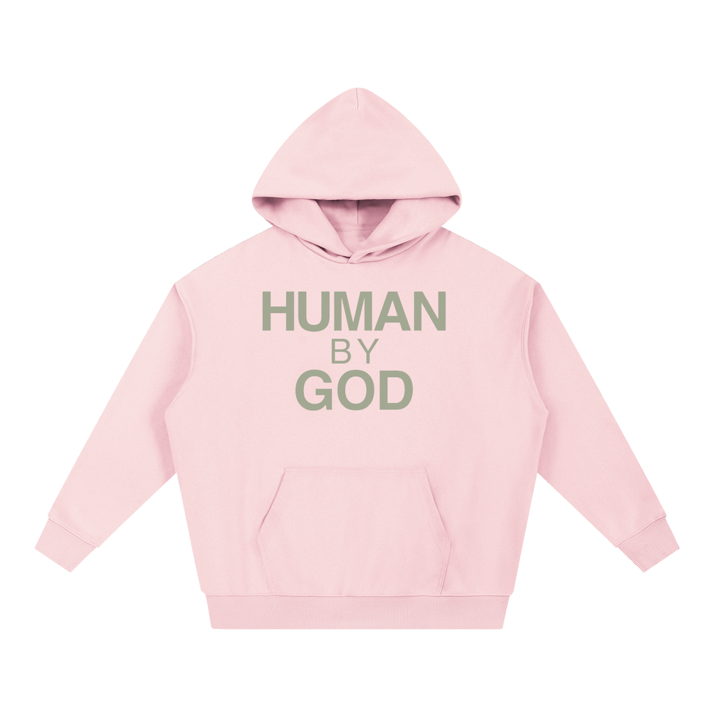 Human By God - Light Olive Hoodie