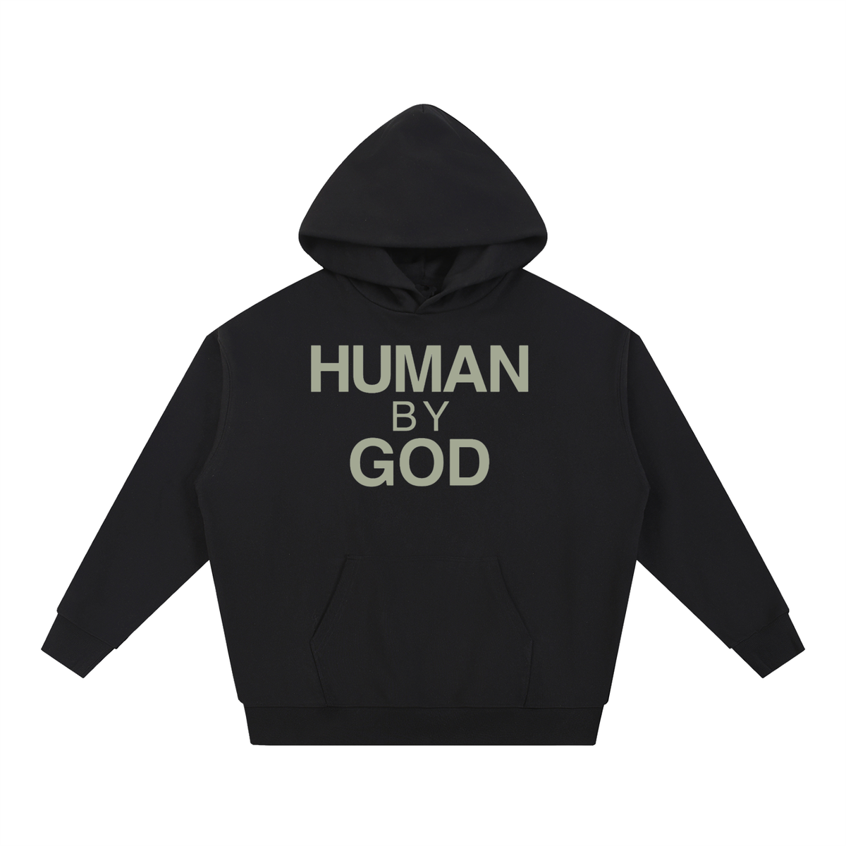 Human By God - Light Olive Hoodie