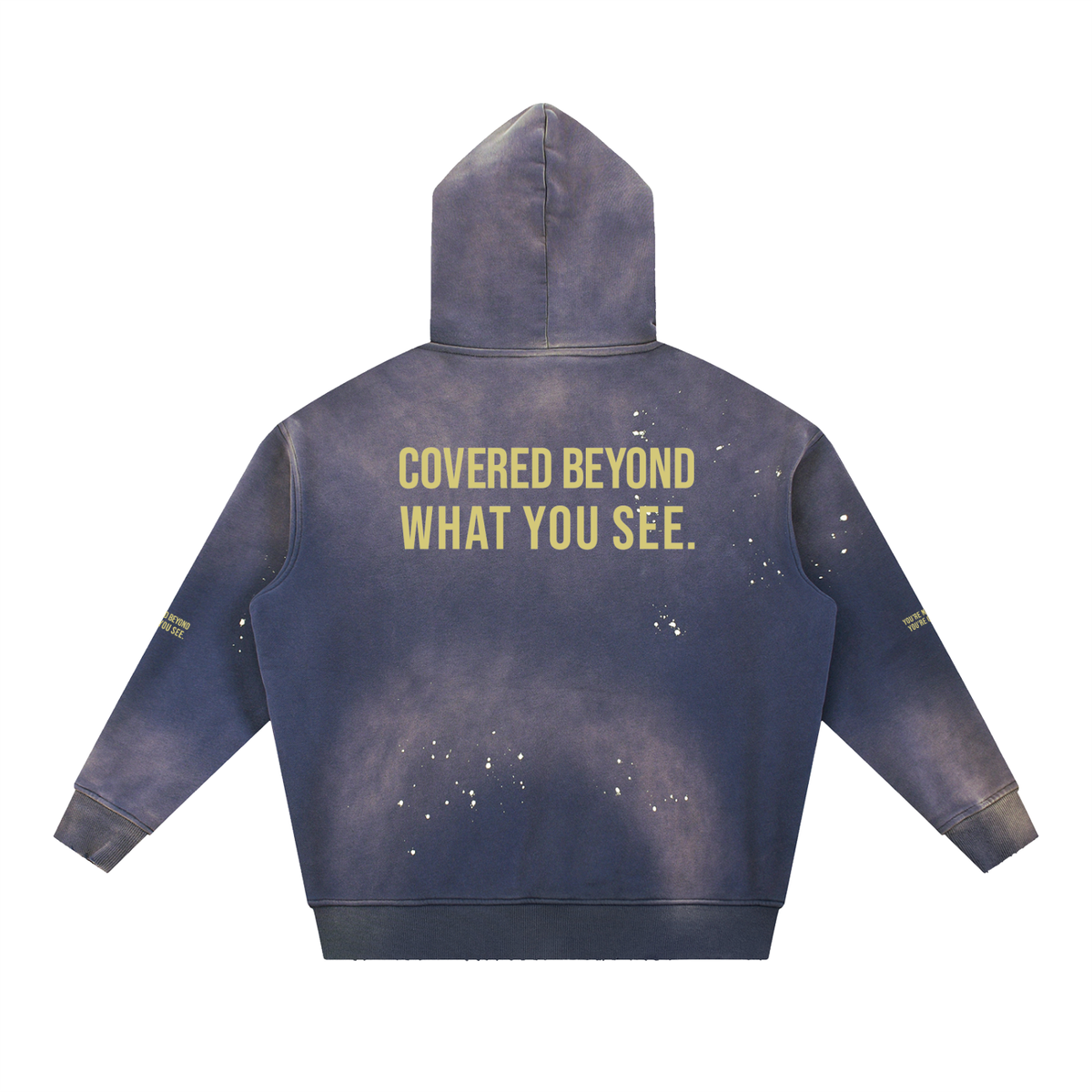 COVERED BEYOND WHAT YOU SEE - Butter Hoodie
