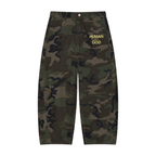 Men’s Camo Barrel Leg Cargo Pants