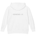 Genesis 1:26 — Kids Faith Hoodie - White back