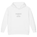 Genesis 1:26 — Kids Faith Hoodie - White front