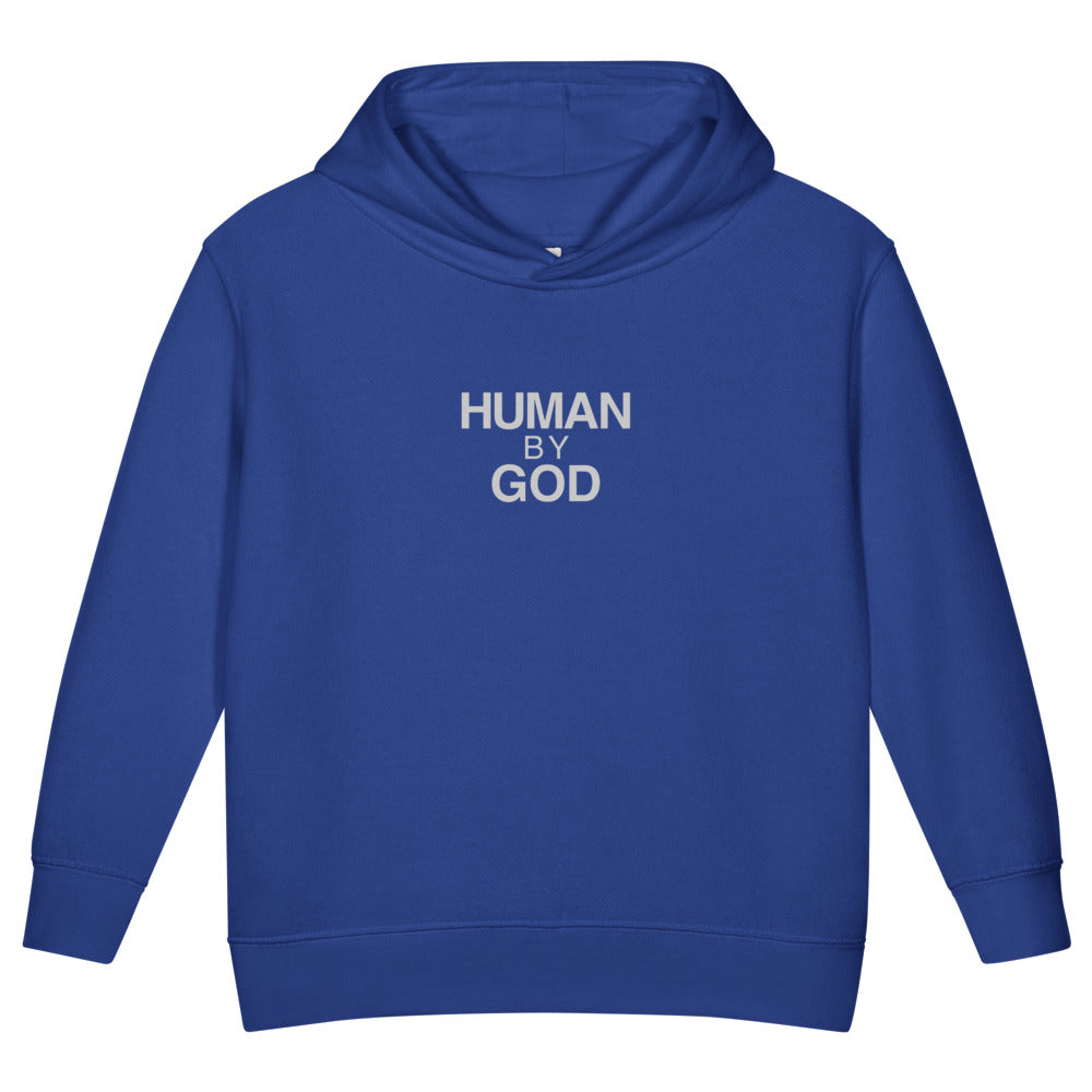 Grace Is Watching — Kids Faith Hoodie - Royal front